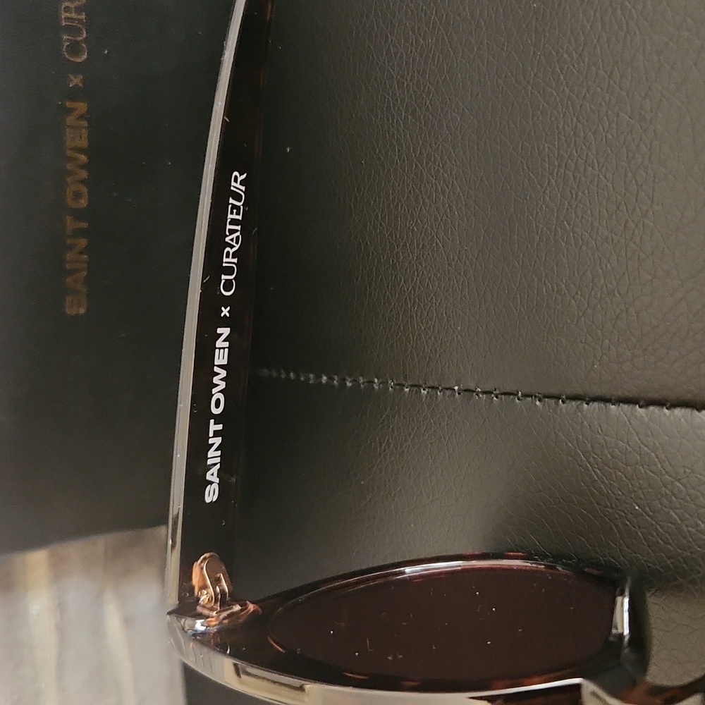 Saint Owen x Currier Tortoise Sunglasses - Picture 2 of 2